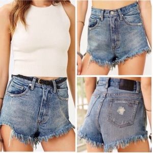 Cheeky High waisted UNIF denim shorts